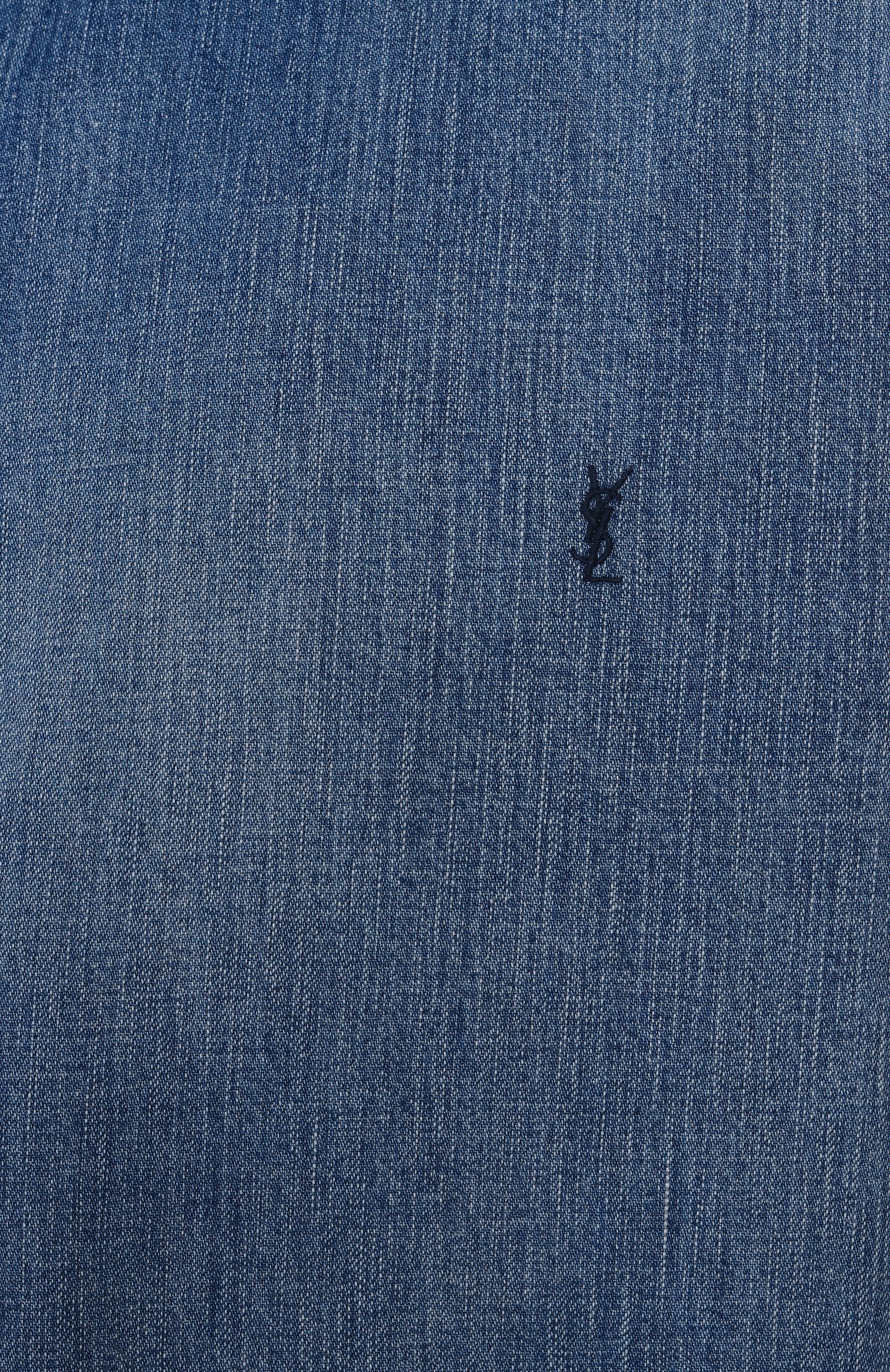 Джинсовая рубашка SAINT LAURENT, арт. 823437/Y14MJ, фото 6