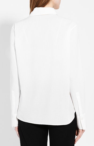 Хлопковая рубашка YOHJI YAMAMOTO, арт. YJ-B05-030, фото 4