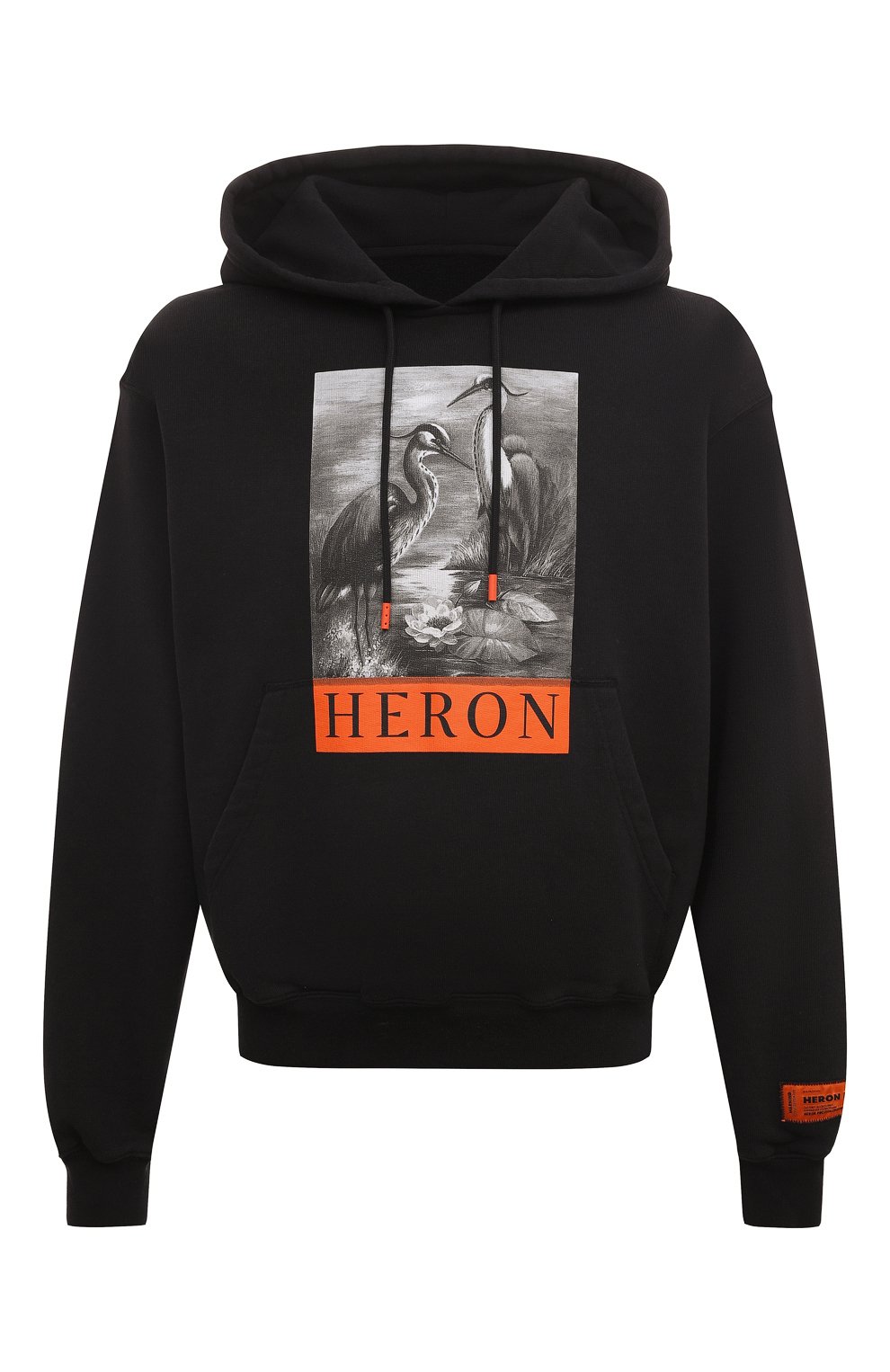 Хлопковое худи HERON PRESTON, арт. HMBB017C99JER004, фото 1