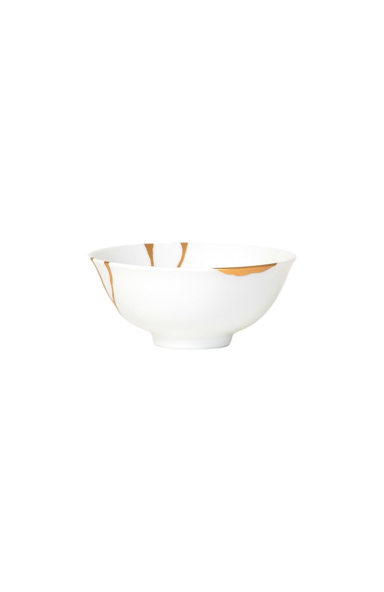 Пиала для риса kintsugi BERNARDAUD белого цвета, арт. 1095/1302 | Фото 1 (Нос: Не проставлено; Региональные ограничения белый список (Axapta Mercury): Не проставлено; Ко�ллекция: Kintsugi; Интерьер Кросс-КТ: Обеденная посуда; Ограничения доставки: fragile-2)