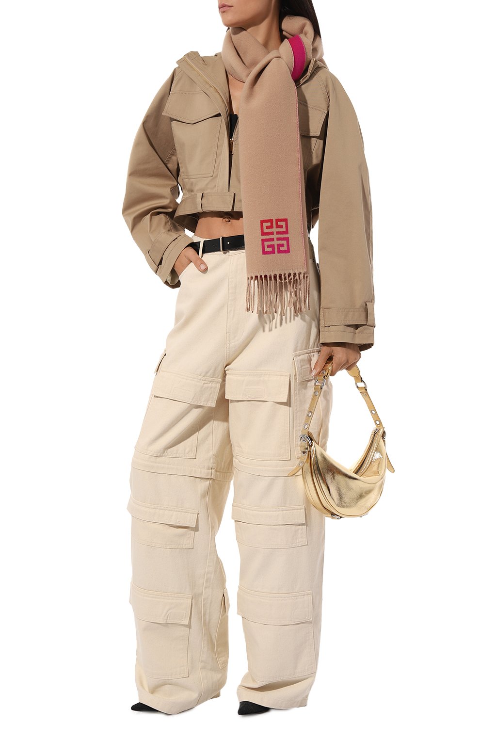 Шерстяной шарф GIVENCHY, арт. GW4518/J5283, фото 3