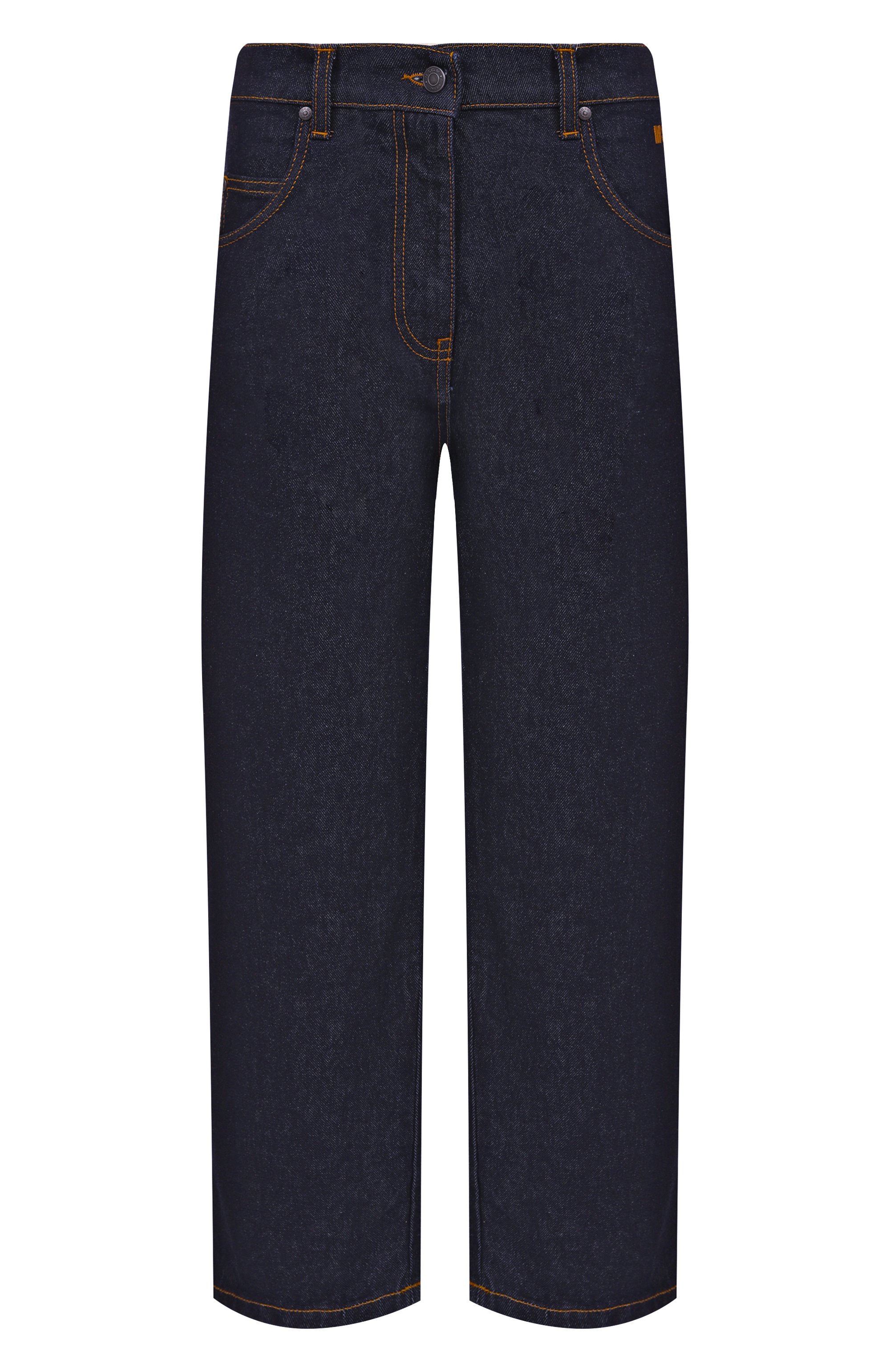 Джинсы MSGM темно-синего цвета по цене 29950 руб., арт. 3941MDP235/257763, фото 1 Джинсы MSGM, арт. 3941MDP235/257763, фото 1