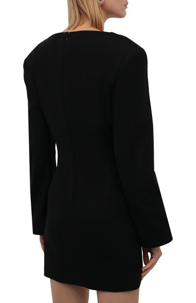 Шерстяное платье ACNE STUDIOS черного цвета по цене 46600 руб., арт. A20339, фото 4 Шерстяное платье ACNE STUDIOS, арт. A20339, фото 4