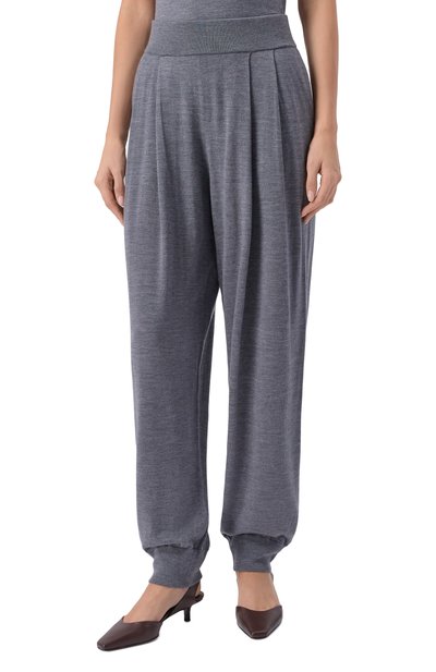 Джоггеры из шерсти и кашемира 12 STOREEZ, арт. 136597, фото 3