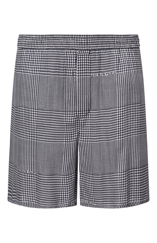 Шорты из вискозы Balmain GH1PA172/VI73 Серый GH1PA172/VI73