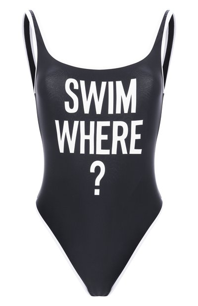 Женский слитный купальник MOSCHINO, арт. A4902/4901