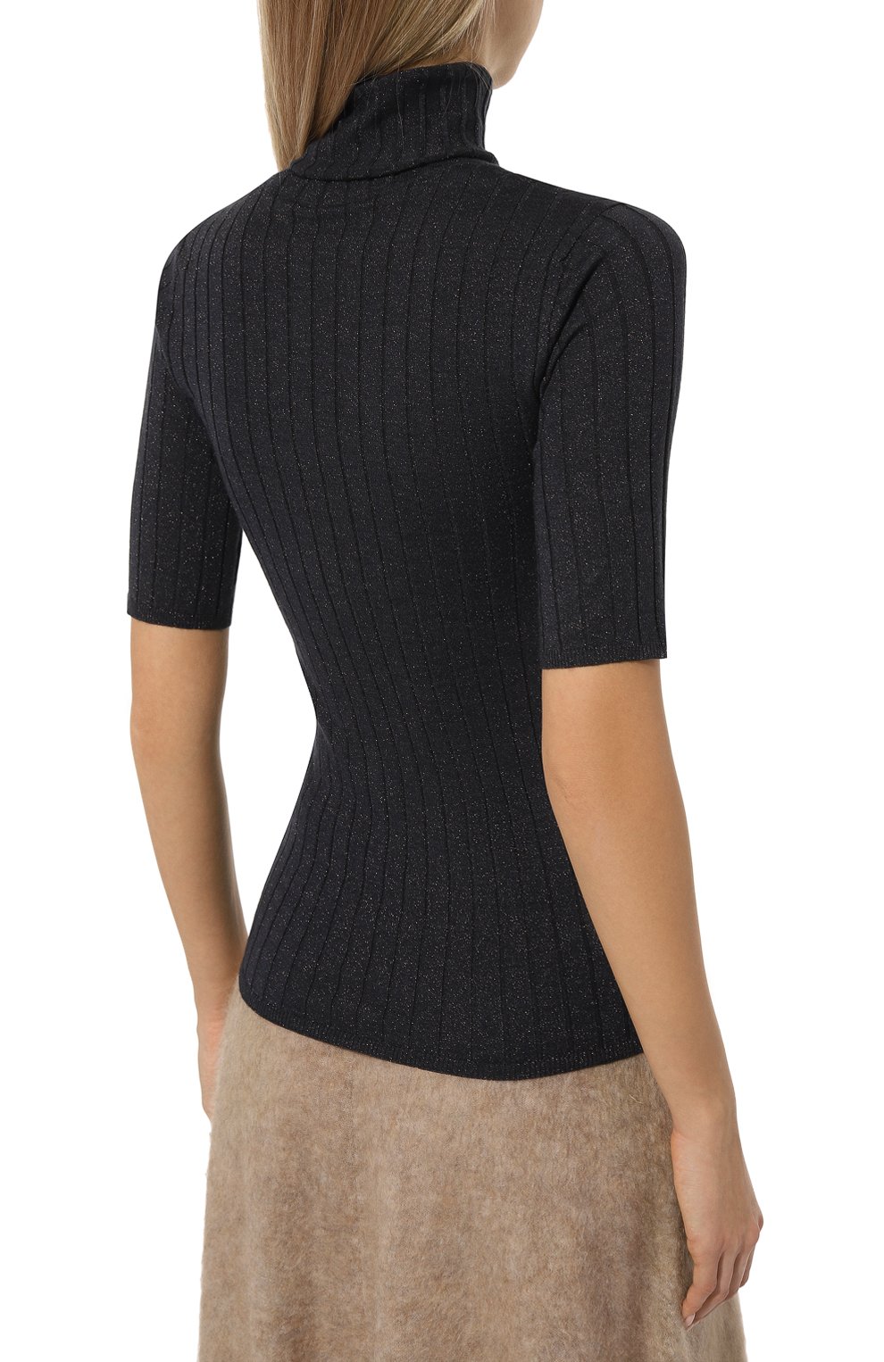 Водолазка из кашемира и шелка BRUNELLO CUCINELLI, арт. M41862203, фото 4