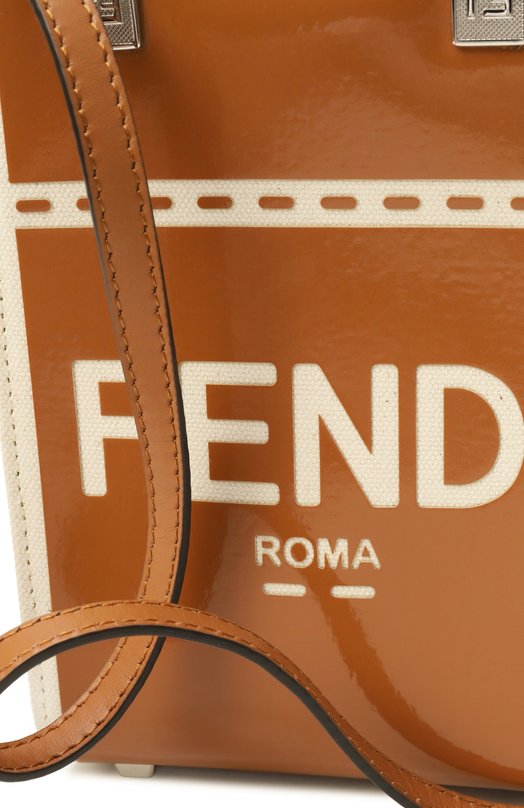 Сумка Sunshine mini Fendi 8BS051 ANT7 Коричневый  8BS051 ANT7 Фото 3