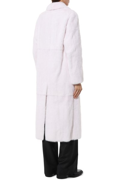 Шуба из меха норки EMIL SHABAEV белого цвета по цене 885000 руб., арт. 0041, фото 4 Шуба из меха норки EMIL SHABAEV, арт. 0041, фото 4