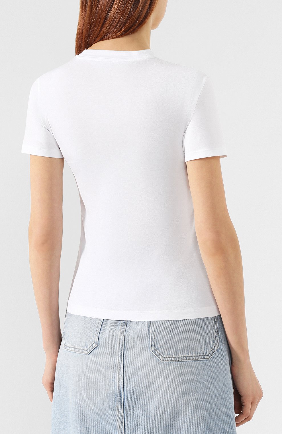 Хлопковая футболка ACNE STUDIOS, арт. 15E166, фото 4
