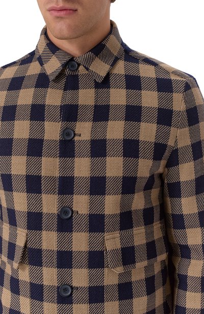 Бомбер из шерсти и хлопка PAUL&SHARK, арт. 15312453, фото 5