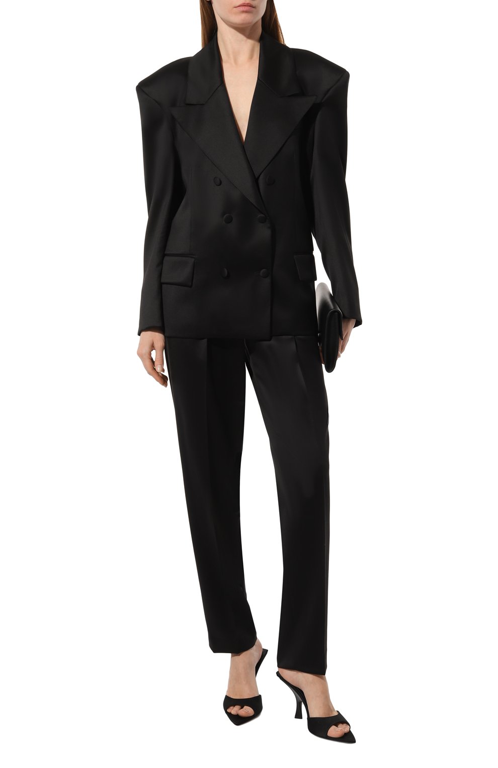 Атласные брюки JACOB LEE, арт. WWP058SS24-1WB, фото 2