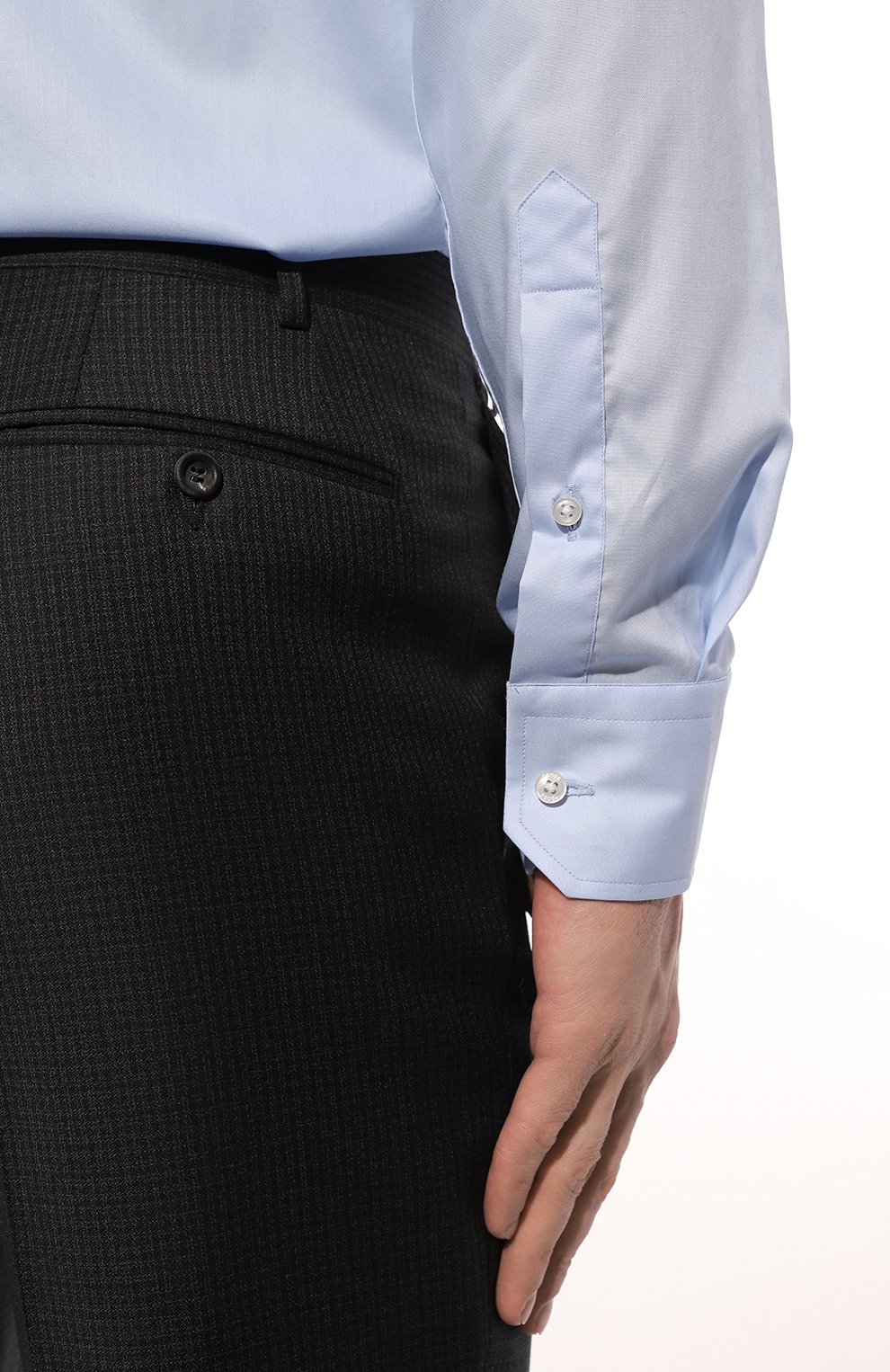 Хлопковая сорочка BOSS, арт. 50490513, фото 6