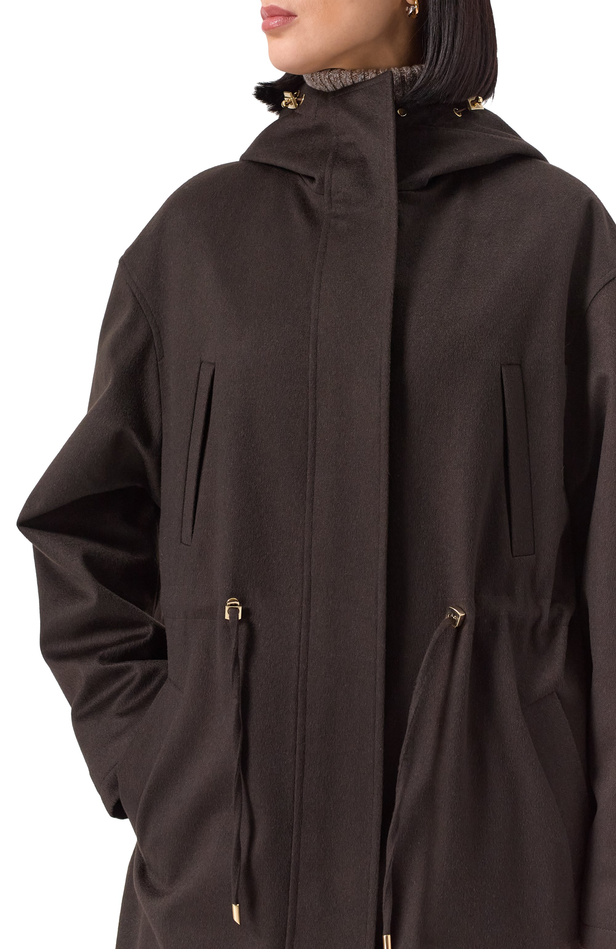 Кашемировая парка с подкладкой из норки MVST, арт. FTBKB-Y461V/LC1661, фото 5