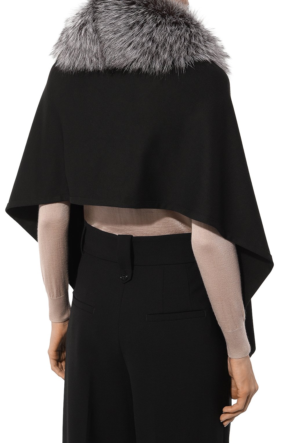 Капюшон с мехом лисы VICTORIA KUSENKOVA, арт. 199304123548, фото 4