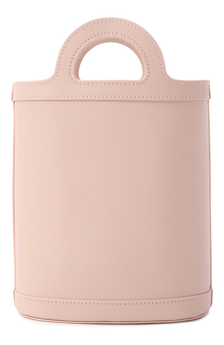 Женская сумка tropicalia nano MARNI розового цвета, арт. PHM00039Q1/LV589 | Фото 6 (Ремень/цепочка: На ремешке; Размер: mini; Материал сплава: Проставлено; Материал: Натуральная кожа; Драгоценные камни: Проставлено)