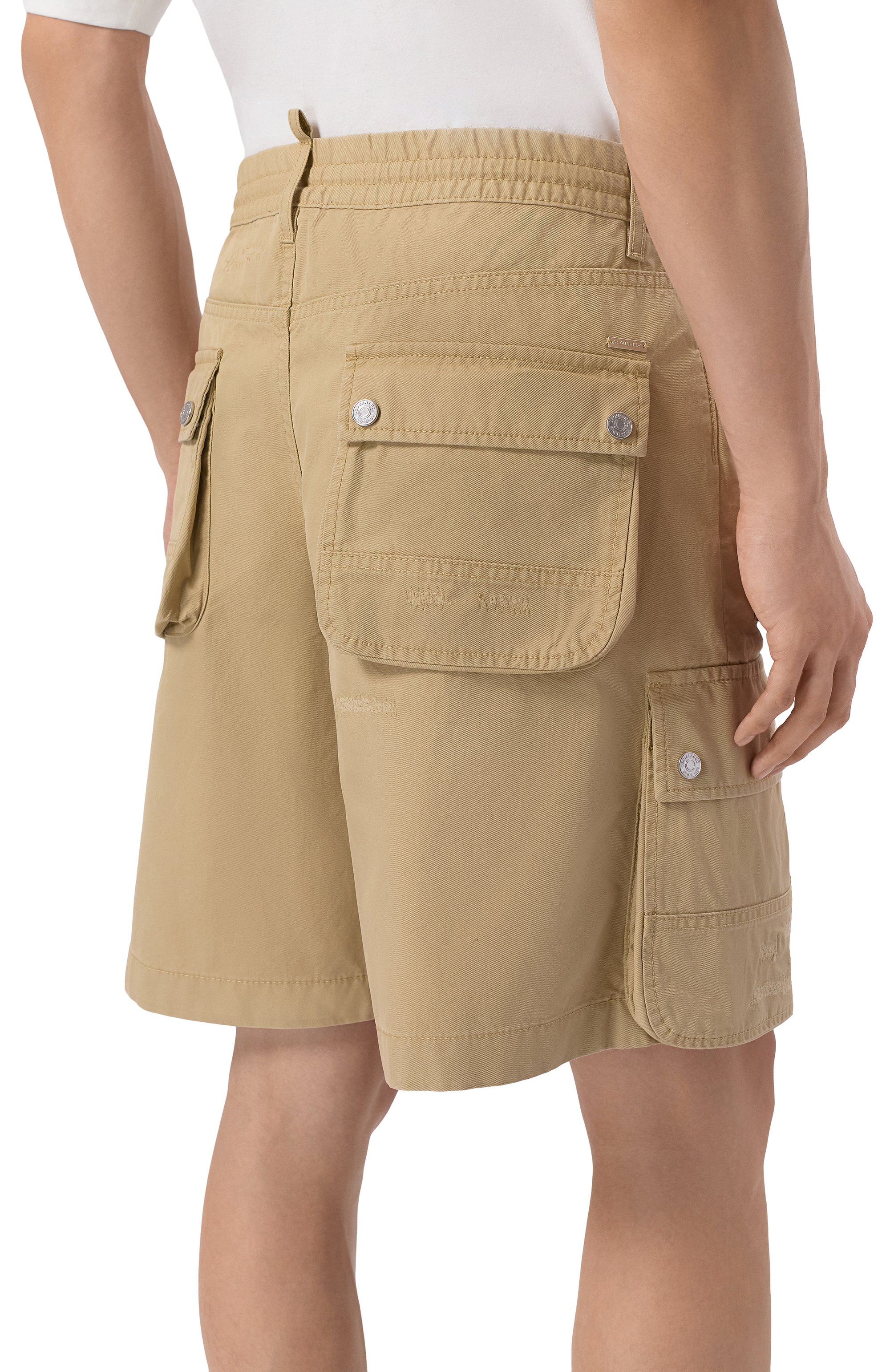 Хлопковые шорты DSQUARED2, арт. S74MU0962/S41794, фото 4