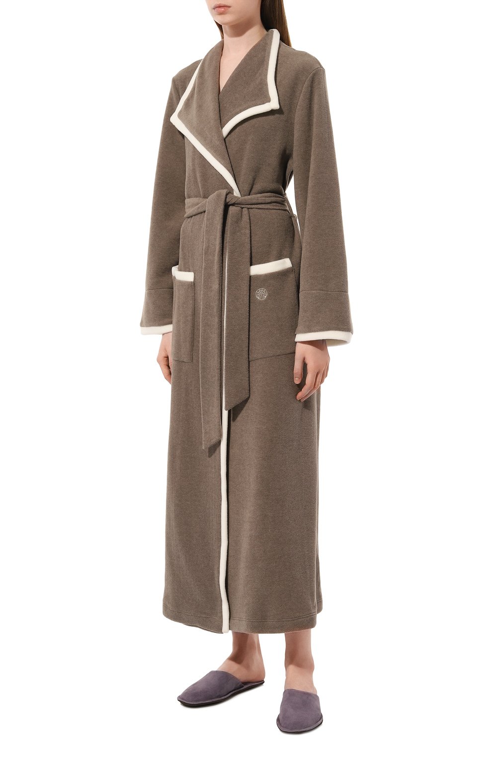 Халат FERAUD темно-бежевого цвета по цене 41450 руб., арт. 3883157, фото 3 Халат FERAUD, арт. 3883157, фото 3