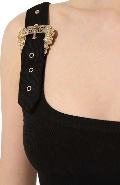 Хлопковая майка VERSACE JEANS COUTURE, арт. 74HAM619/J0004, фото 5