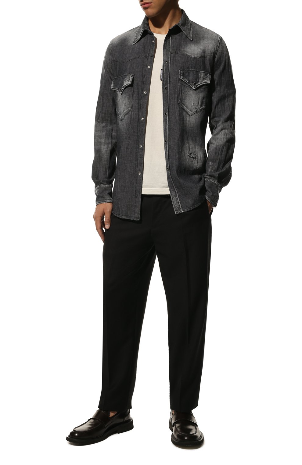 Джинсовая рубашка DSQUARED2, арт. S74DM0639/S30824, фото 2