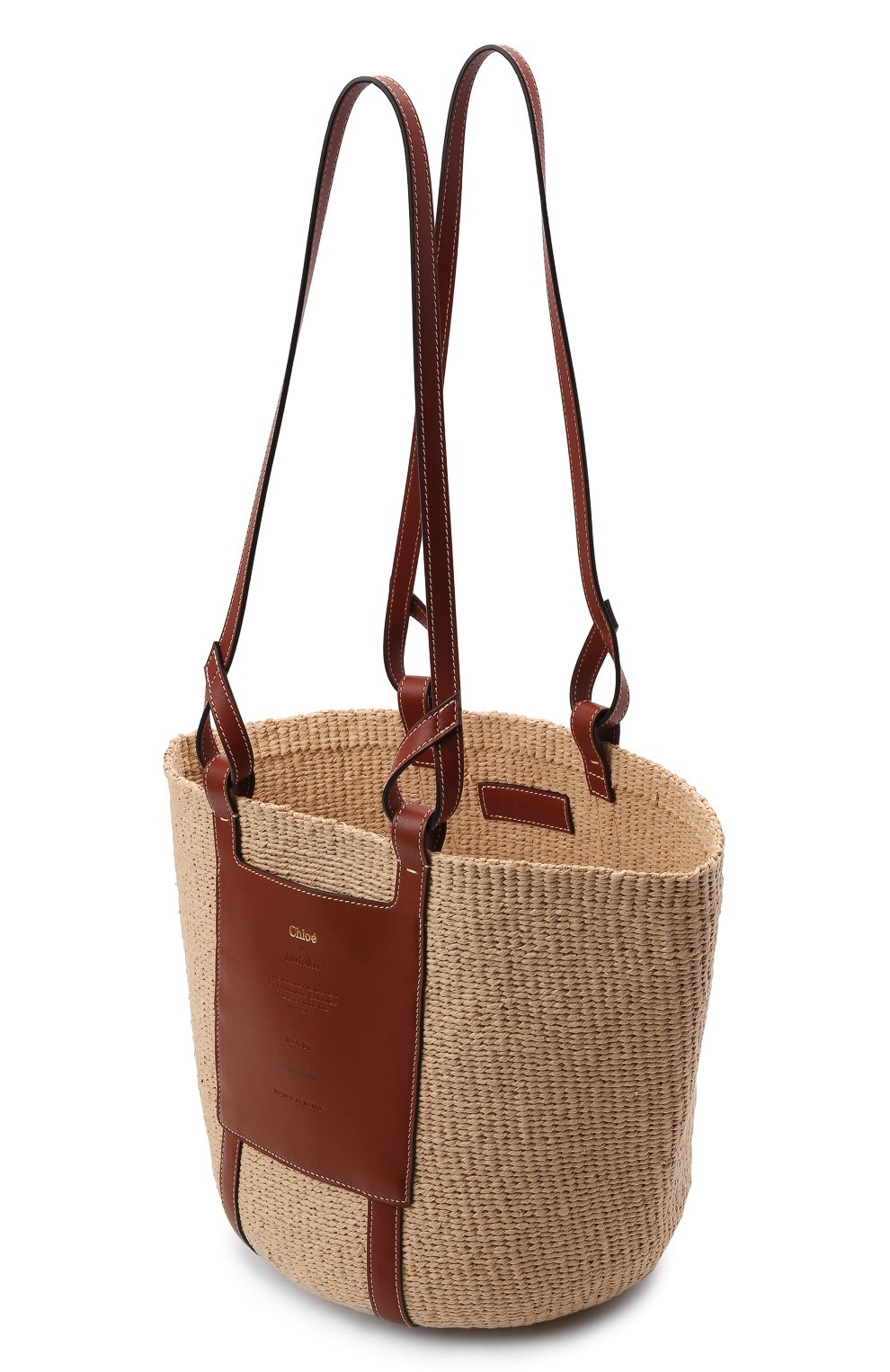 Сумка-тоут woody CHLOÉ, арт. CHC21AS390F11, фото 4