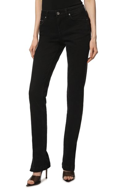 Джинсы DOLCE & GABBANA черного цвета по цене 66000 руб., арт. FTC0WD/G8GZ4, фото 3 Джинсы DOLCE & GABBANA, арт. FTC0WD/G8GZ4, фото 3