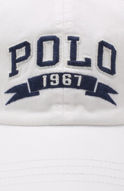 Хлопковая бейсболка POLO RALPH LAUREN, арт. 323737580, фото 3