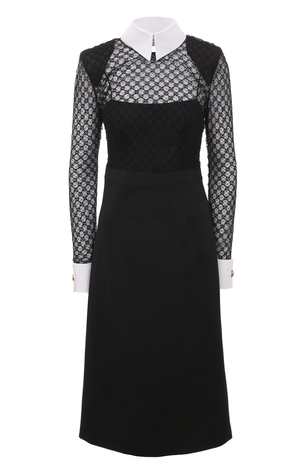 Платье из вискозы GUCCI, арт. 678693 XJDYO, фото 1