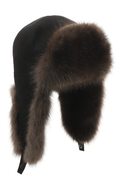 Мужская шапка-ушанка с отделкой из соболя VICTORIA KUSENKOVA, арт. 339103504159