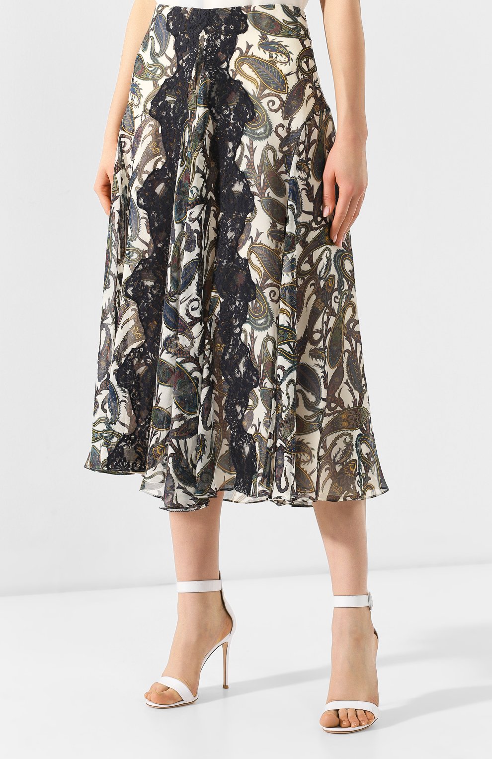 Шелковая юбка CHLOÉ, арт. CHC19SJU68324, фото 3