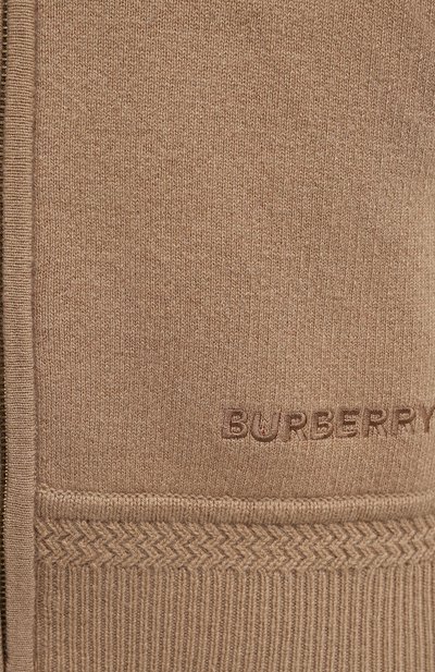 Кашемировый кардиган BURBERRY бежевого цвета по цене 133500 руб., арт. 8038021, фото 5 Кашемировый кардиган BURBERRY, арт. 8038021, фото 5