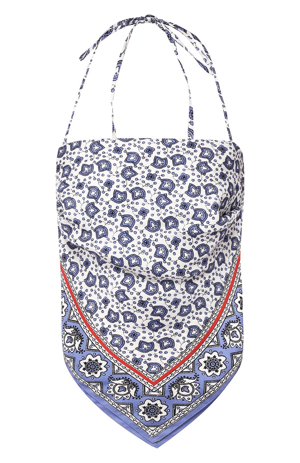 Шелковый топ CHLOÉ, арт. CHC19AHT39327, фото 1