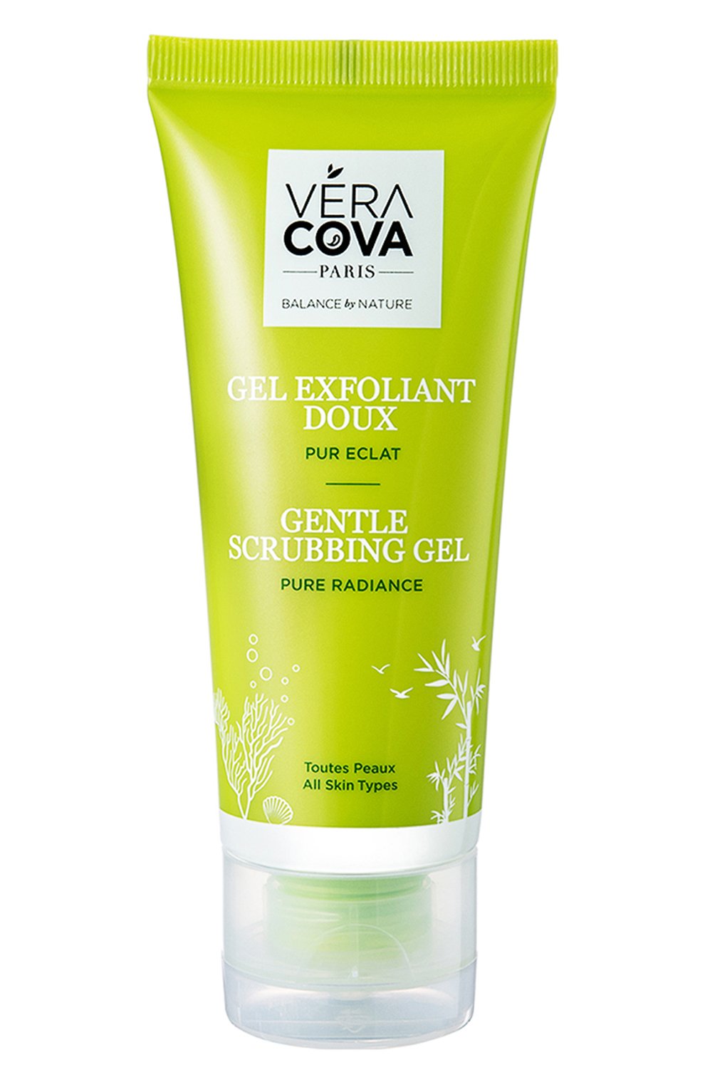 Нежный гель-эксфолиант сияние с морскими минералами и экстрактом зеленого чая (80ml) VERACOVA, арт. 3770006076077, фото 1