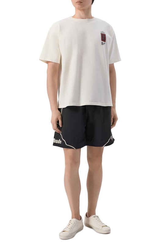 Шорты Rhude RHSS26SH01005 Чёрный  RHSS26SH01005 Фото 2