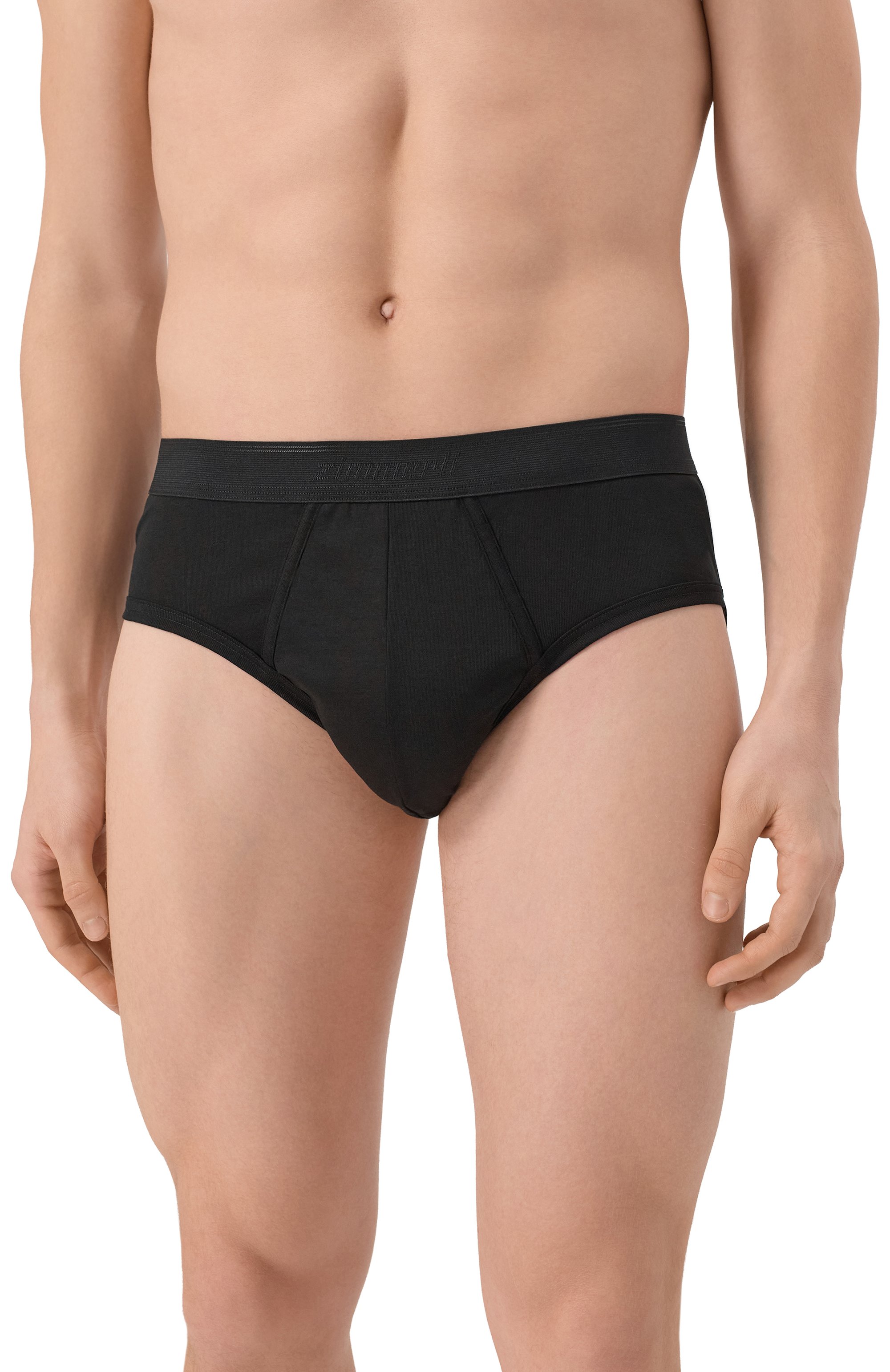 Хлопковые брифы ZIMMERLI черного цвета по цене 8580 руб., арт. 222-1474, фото 2 Хлопковые брифы ZIMMERLI, арт. 222-1474, фото 2