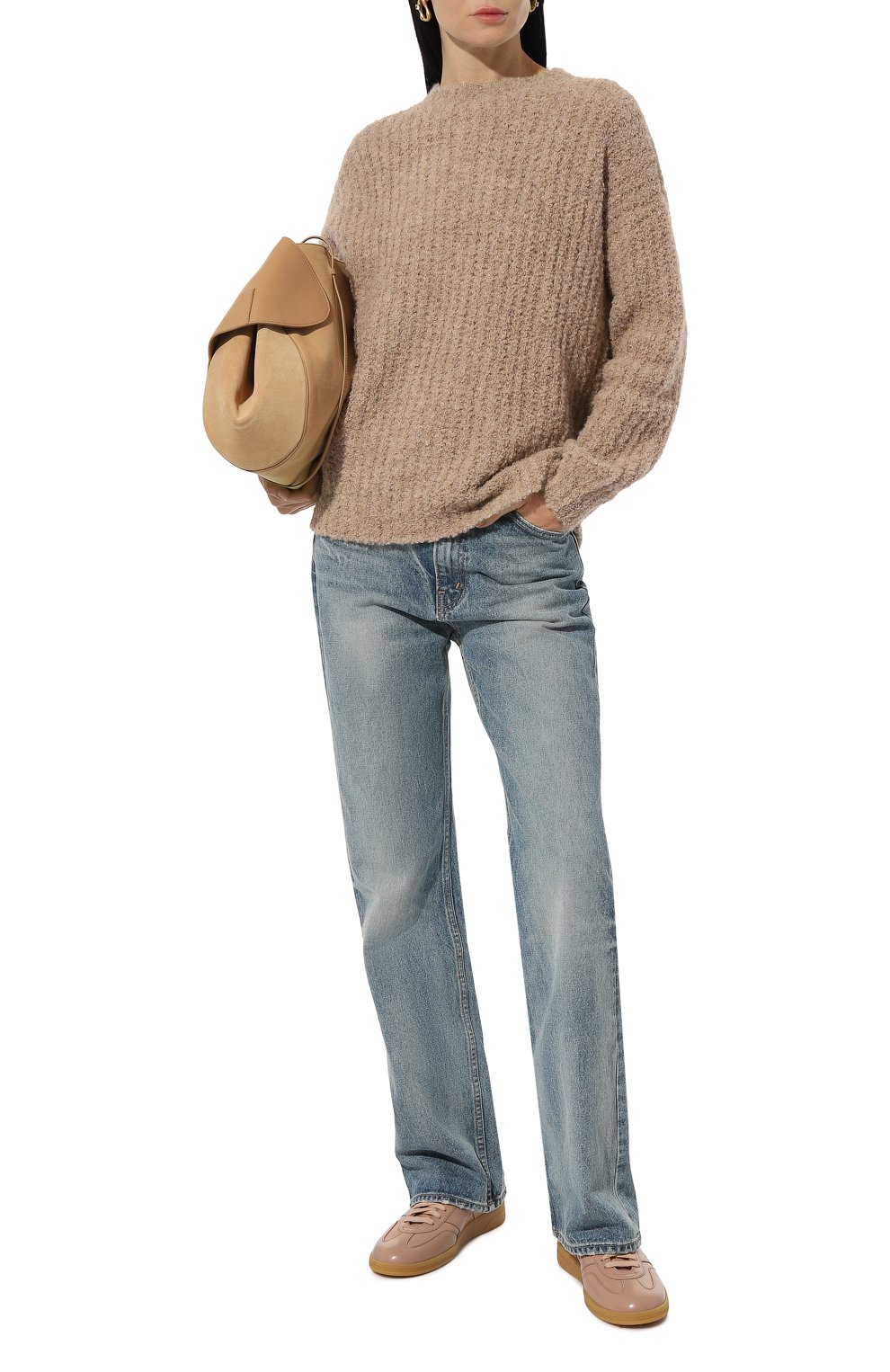 Кожаные кеды dbs oly  SANTONI, арт. WBPG61285FARKESS, фото 2