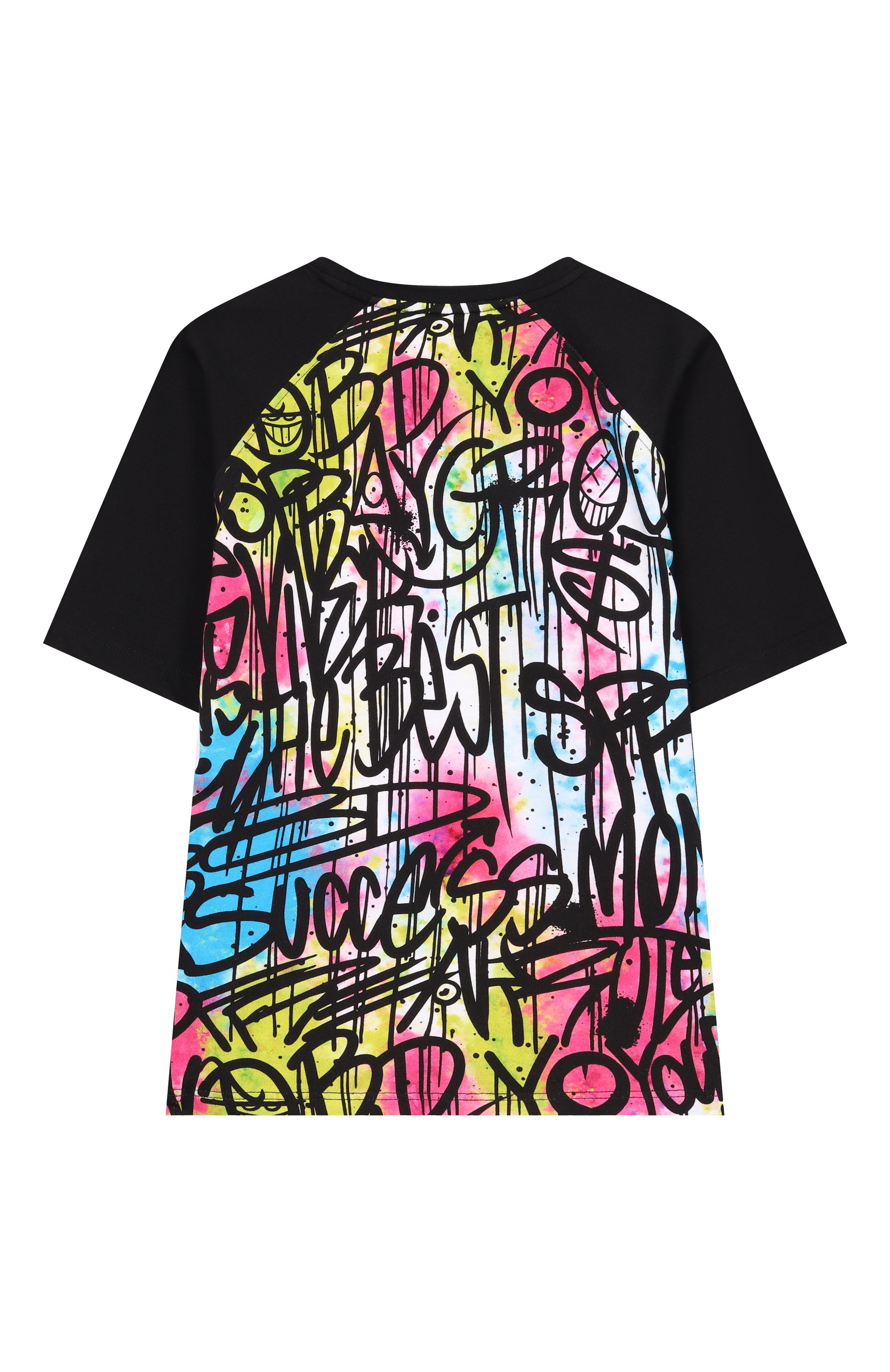 Хлопковая футболка SPRAYGROUND разноцветного цвета по цене 9405 руб., арт. SPY1217, фото 2 Хлопковая футболка SPRAYGROUND, арт. SPY1217, фото 2