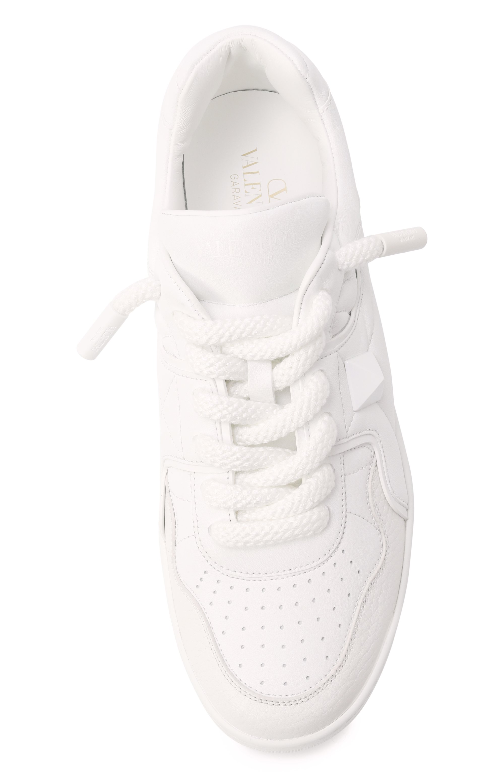 Кожаные кеды one stud xl VALENTINO, арт. 6Y2S0G37/XTM, фото 6