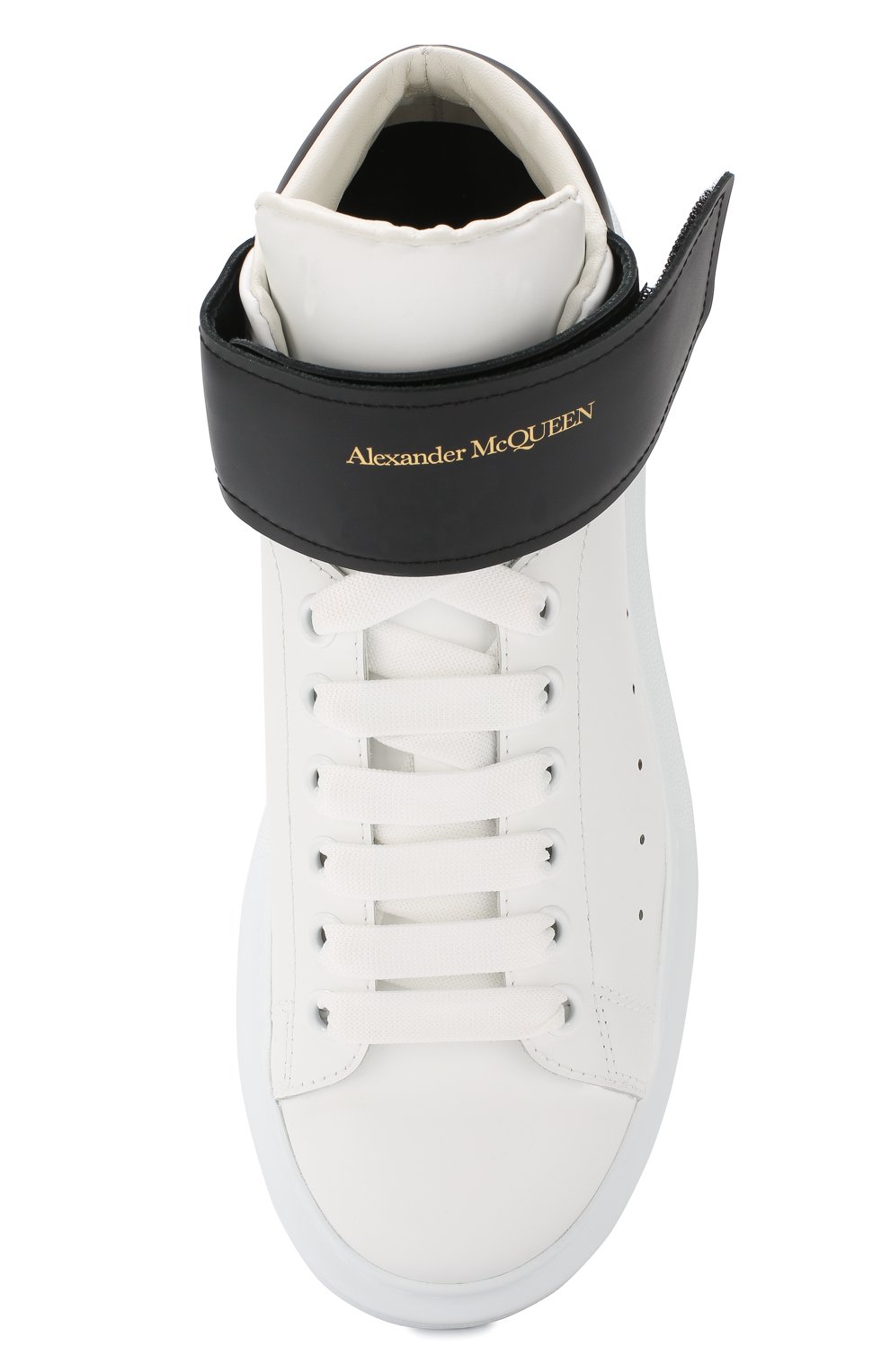 Кожаные кеды oversized ALEXANDER MCQUEEN, арт. 553769/WHGP5, фото 5