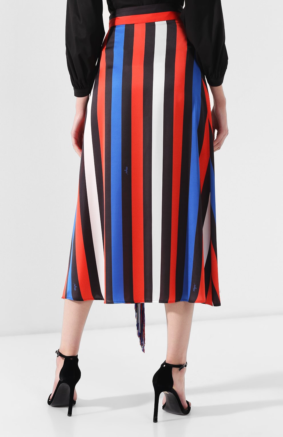 Юбка в полоску MSGM разноцветного цвета по цене 32600 руб., арт. 2641MDD33 195161, фото 4 Юбка в полоску MSGM, арт. 2641MDD33 195161, фото 4