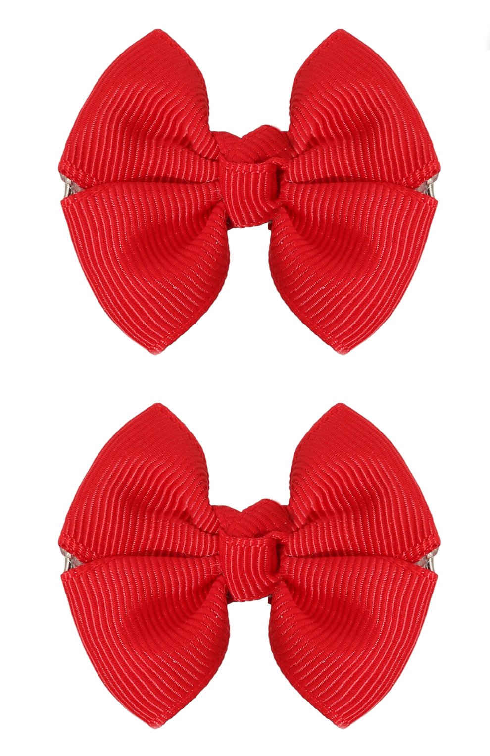 Комплект из двух заколок JUNEFEE красного цвета по цене 1100 руб., арт. 4845, фото 1 Комплект из двух заколок JUNEFEE, арт. 4845, фото 1