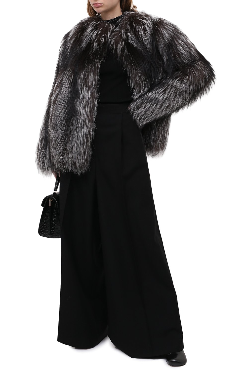 Шуба из меха лисицы KITON, арт. D50580X04T64, фото 3