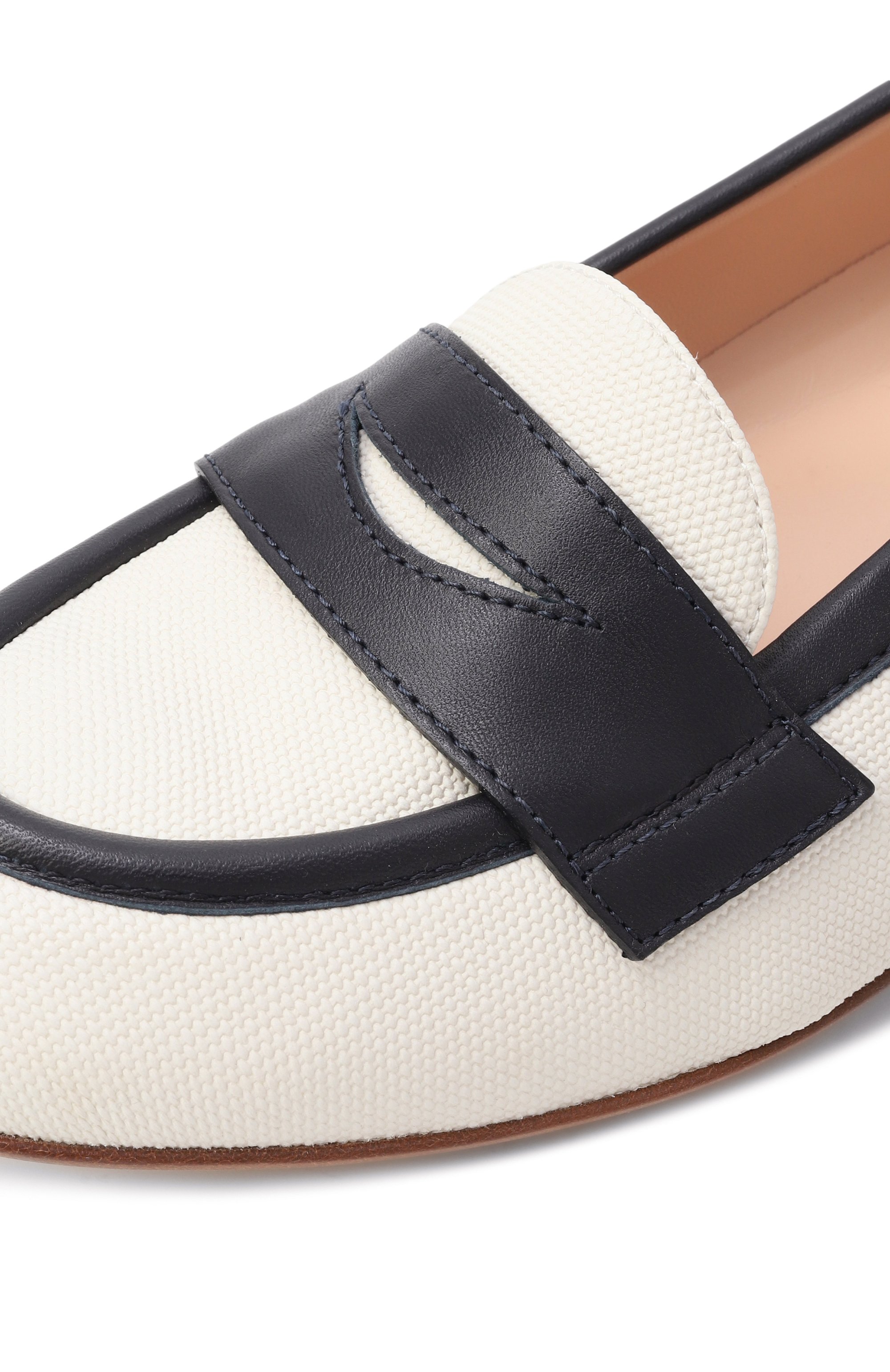 Текстильные пенни-лоферы new college AGL, арт. D778005PC/K7769, фото 7