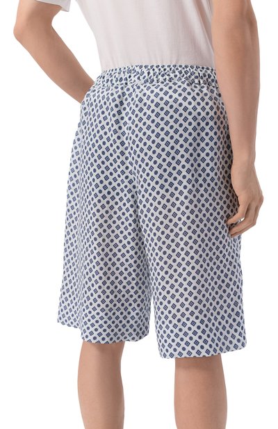 Льняные шорты KITON белого цвета по цене 174500 руб., арт. UPN005H09719, фото 4 Льняные шорты KITON, арт. UPN005H09719, фото 4