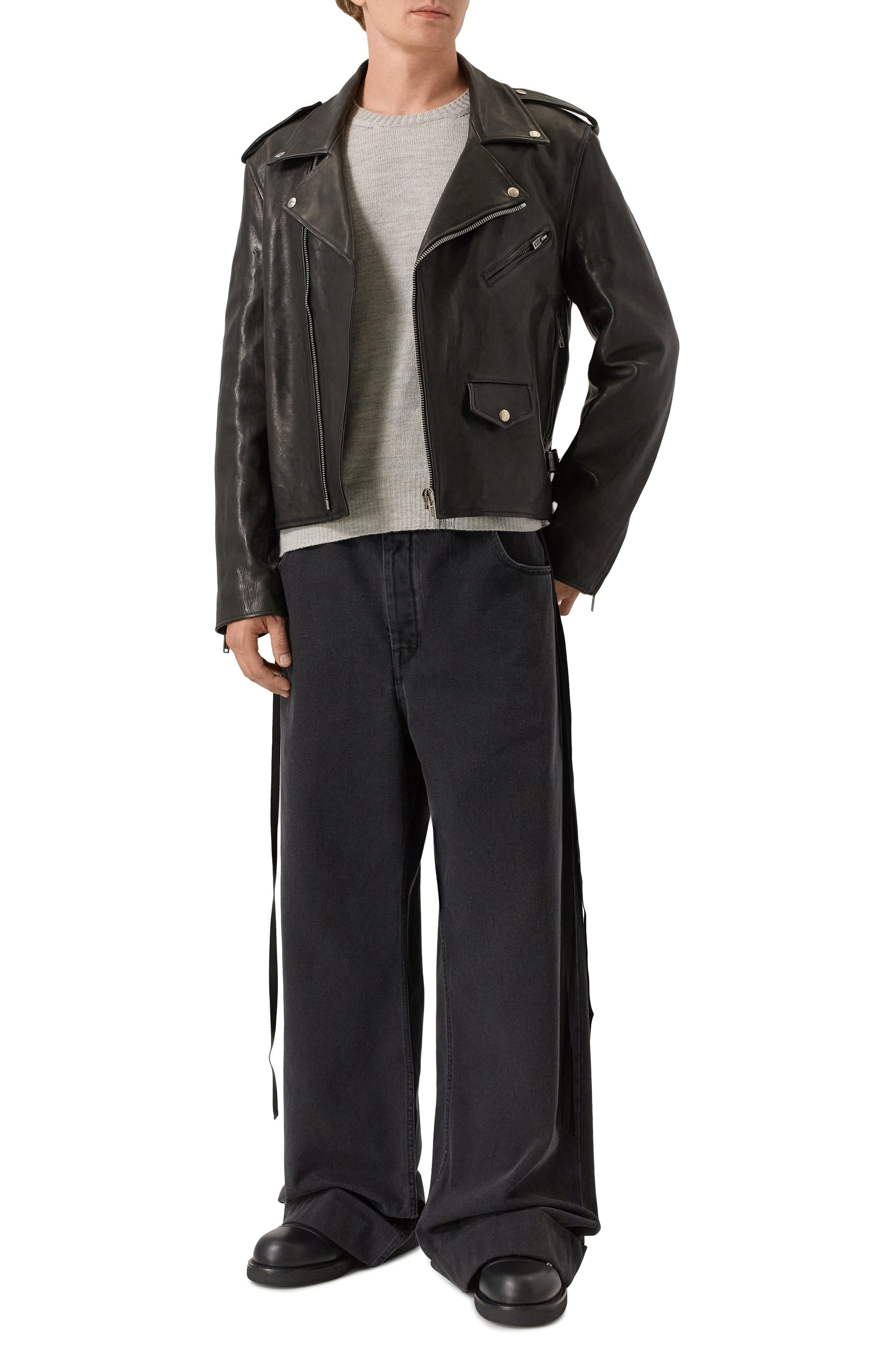 Шерстяной джемпер ANN DEMEULEMEESTER, арт. B0013174/KN071, фото 2