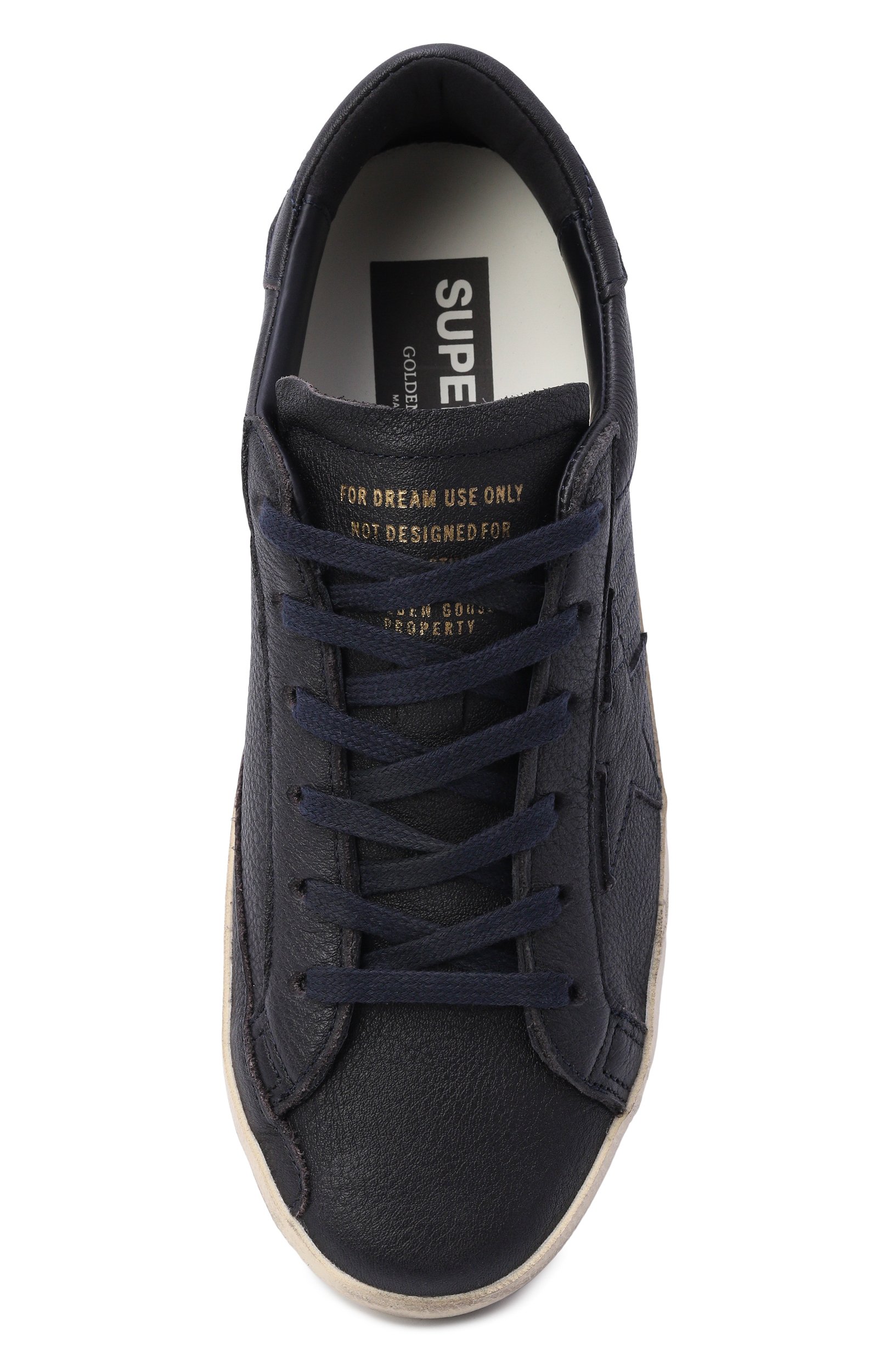 Кожаные кеды super-star GOLDEN GOOSE DELUXE BRAND, арт. GWF00101.F008887, фото 6