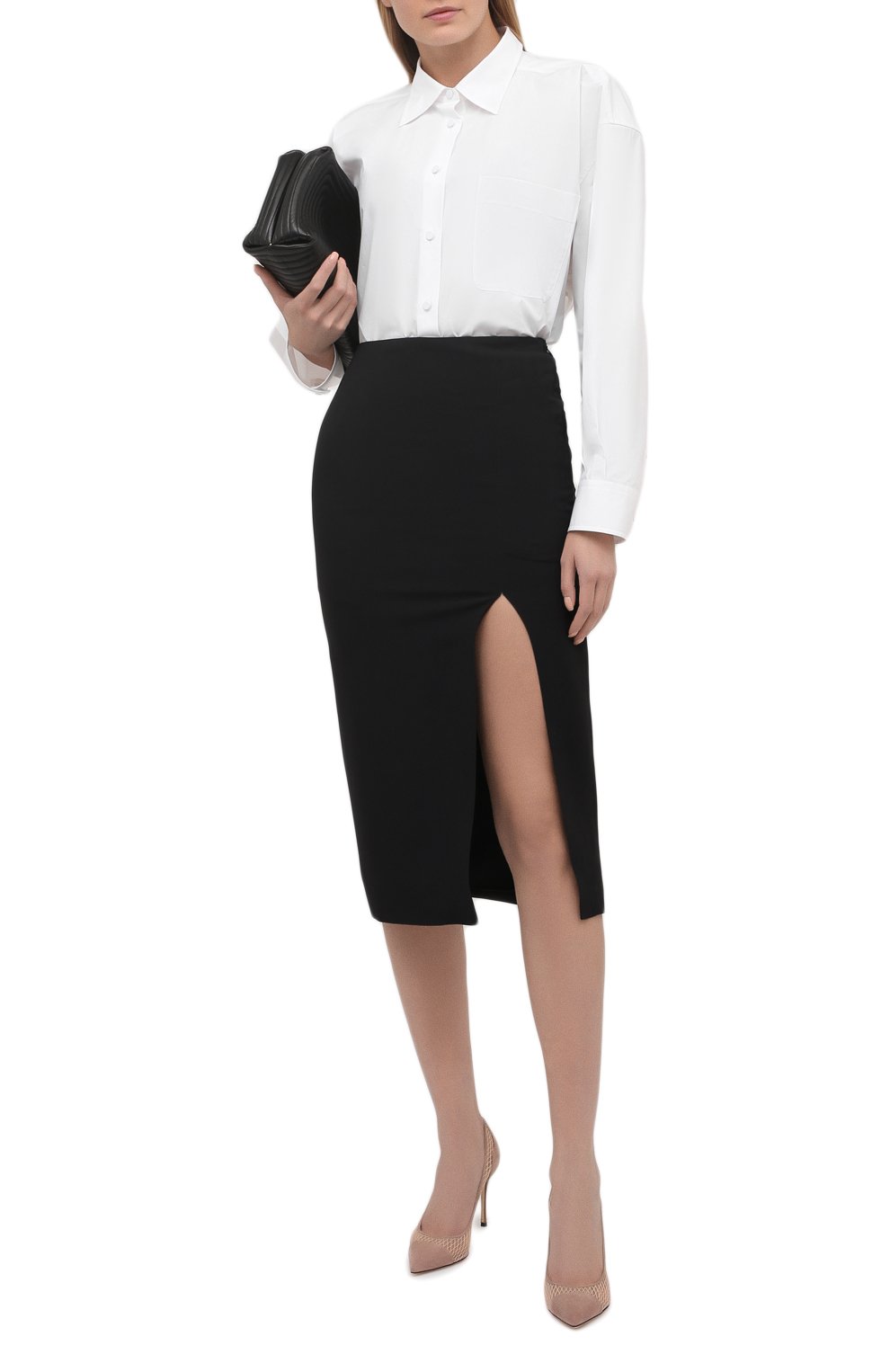 Комбинированные туфли godiva SERGIO ROSSI, арт. A89580-MFI302, фото 2