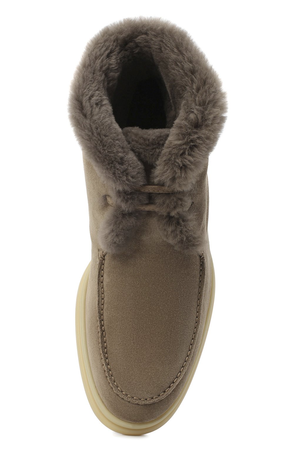 Замшевые ботинки walk and walk LORO PIANA, арт. FAE5014, фото 4