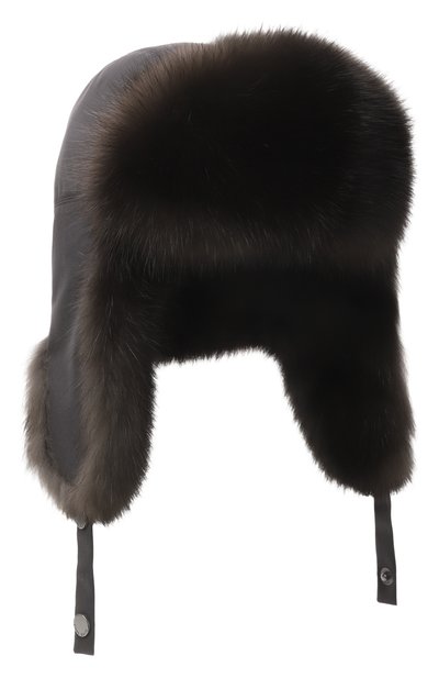 Мужская шапка-ушанка antistorm с отделкой из соболя BLACK SABLE, арт. BS-MНASP-EB