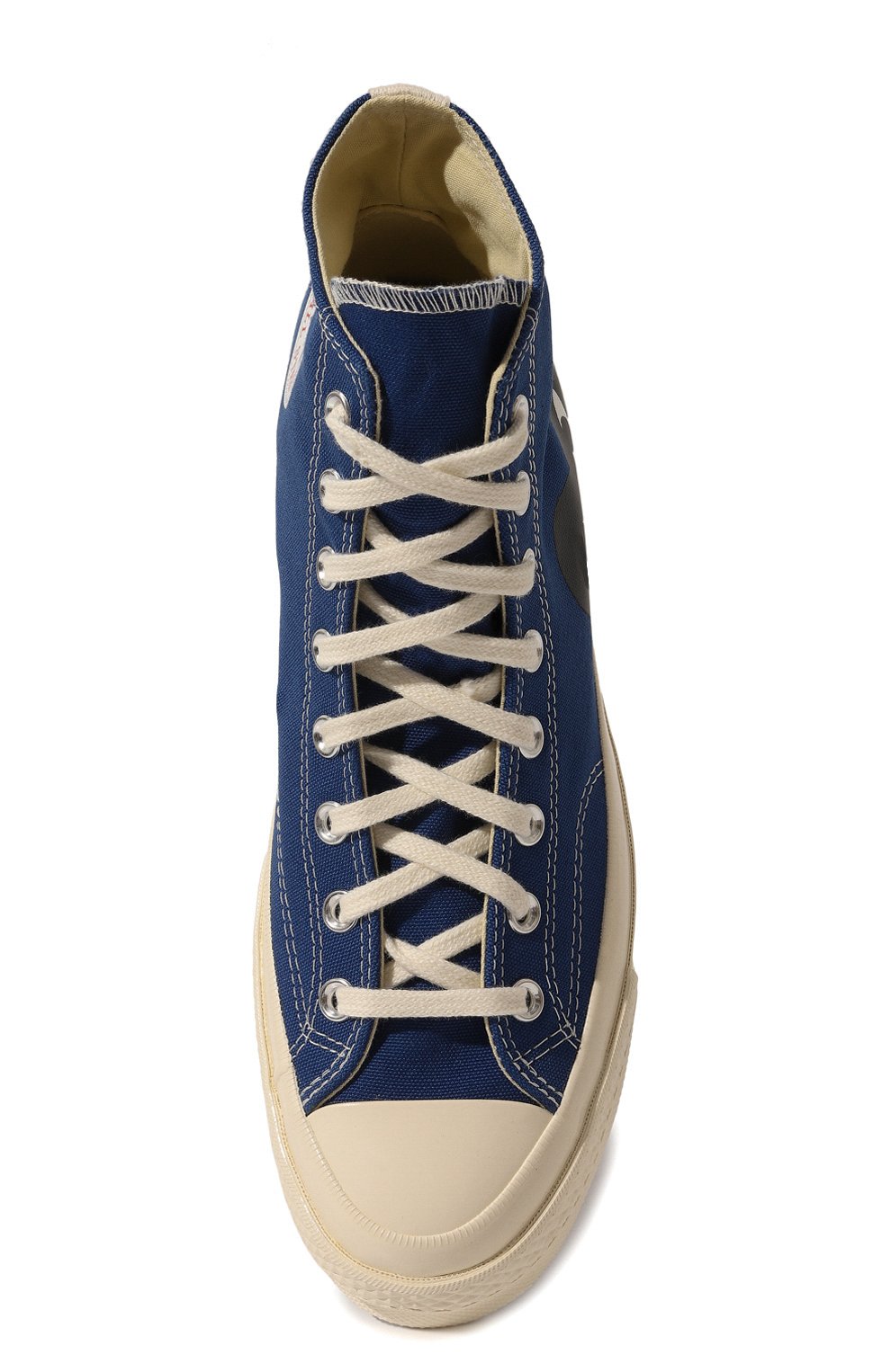 Текстильные кеды comme des garcons play x converse COMME DES GARCONS PLAY, арт. 171846, фото 6